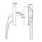 Winlock Odyssey Tongue Drive Espag Window Handle